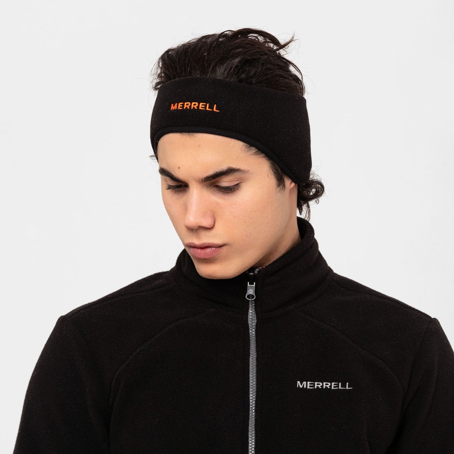 Fleeceheadband Unısex Black Bandana-2