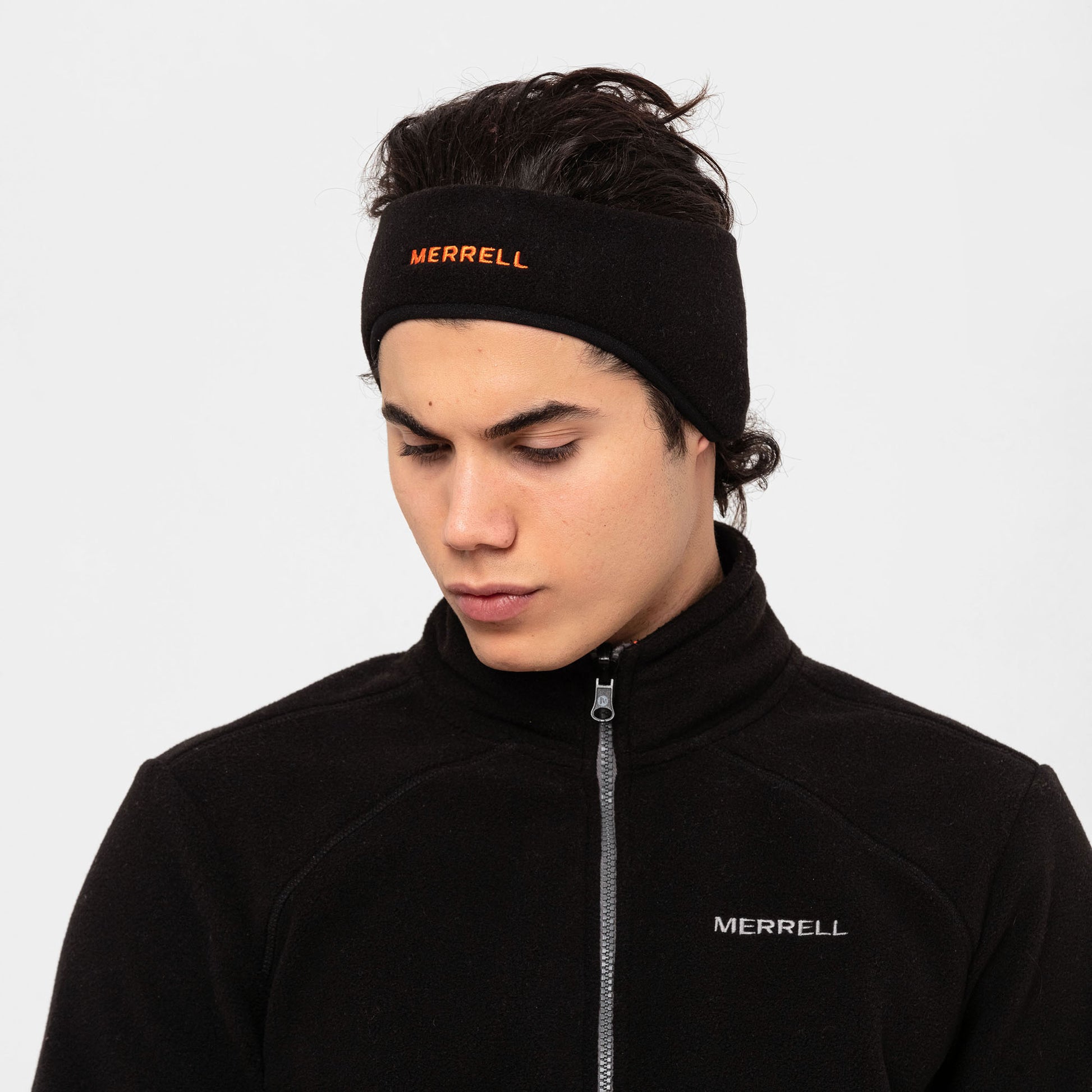 Fleeceheadband Unısex Black Bandana-2