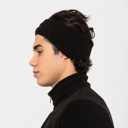 Fleeceheadband Unısex Black Bandana-4