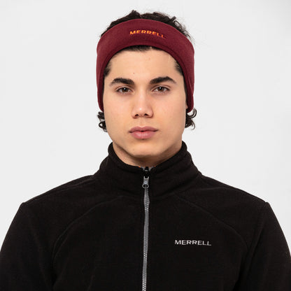 Fleeceheadband Unısex Whıte/Black/Grey Mel Bandana-2