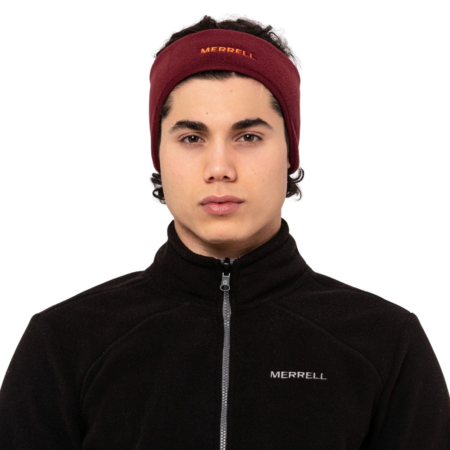 Fleeceheadband Unısex Red Ochre Bandana-2