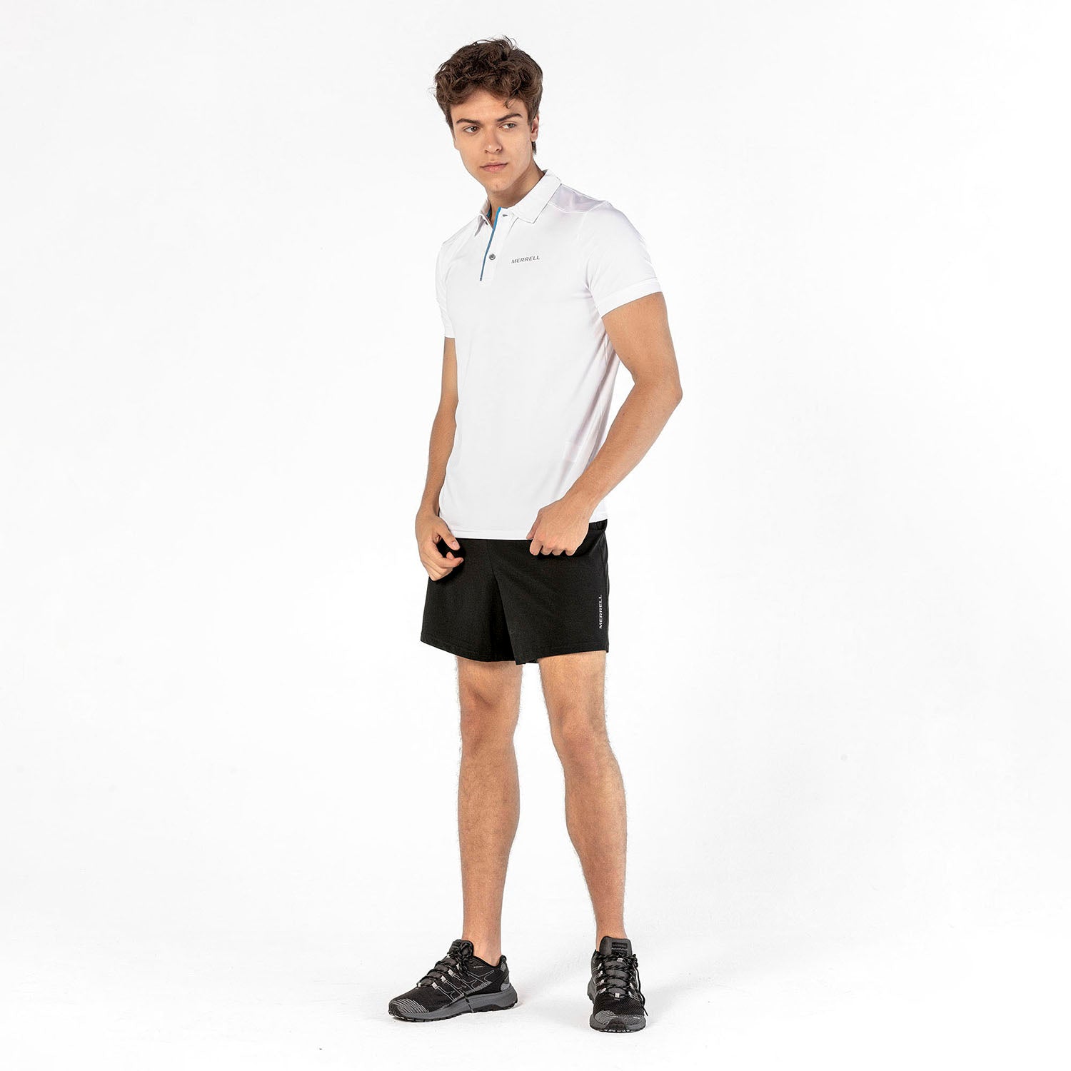 Merrell Erkek Race Şort Erkek Black Şort-5