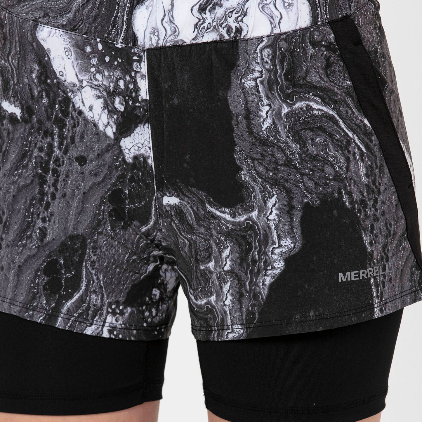 Merrell Kadın Reach P Koşu Şortu Kadın Black Koşu Şortu-6