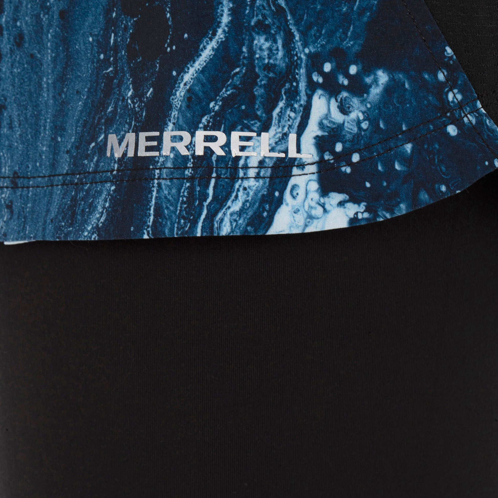 Merrell Erkek Ready P Koşu Şortu Erkek Mavi Koşu Şortu-6