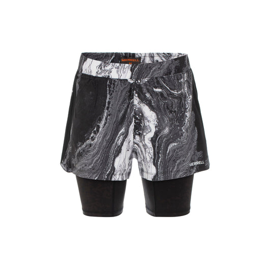 Merrell Erkek Ready P Koşu Şortu Erkek Black Koşu Şortu-1