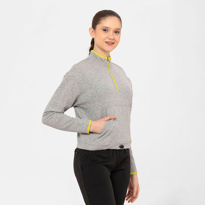 Merrell Kadın Sense Sweatshırt Kadın Grey Marl Sweatshırt-4