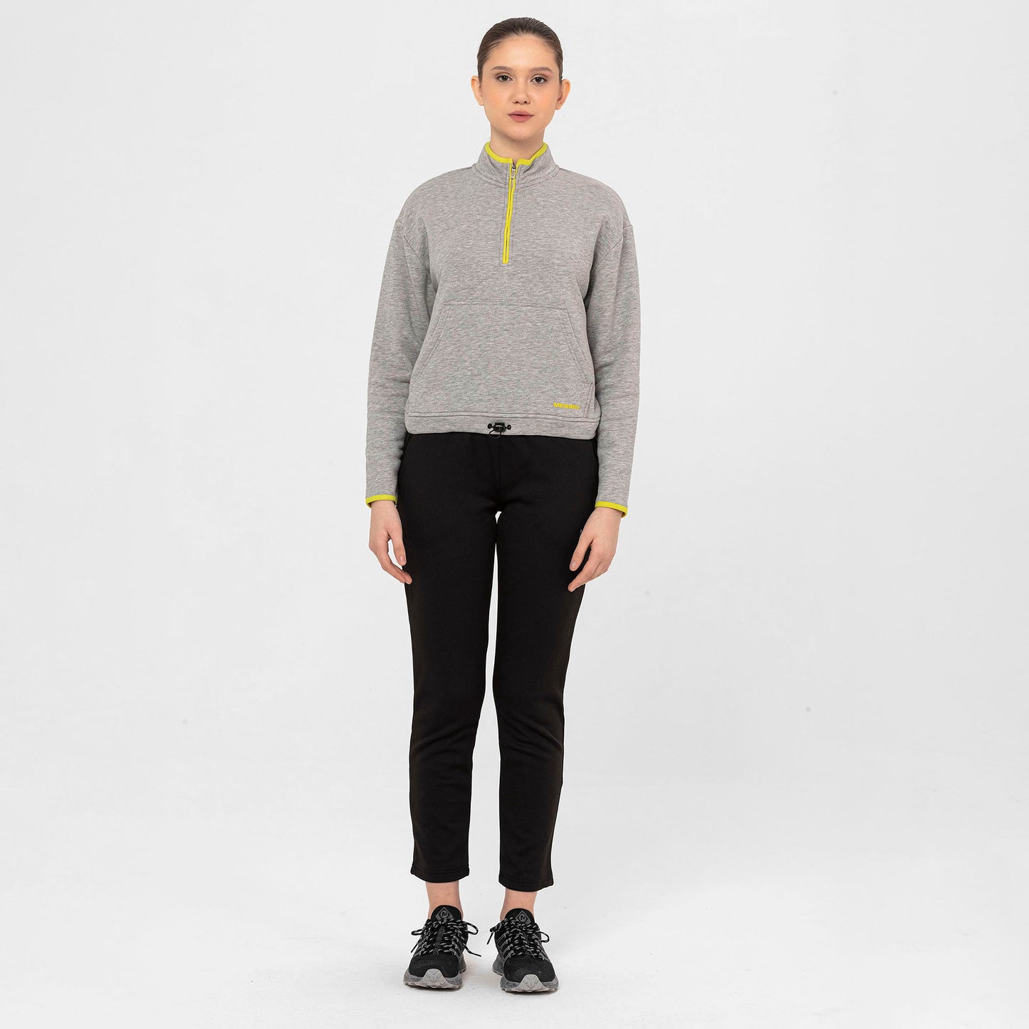 Merrell Kadın Sense Sweatshırt Kadın Grey Marl Sweatshırt-5