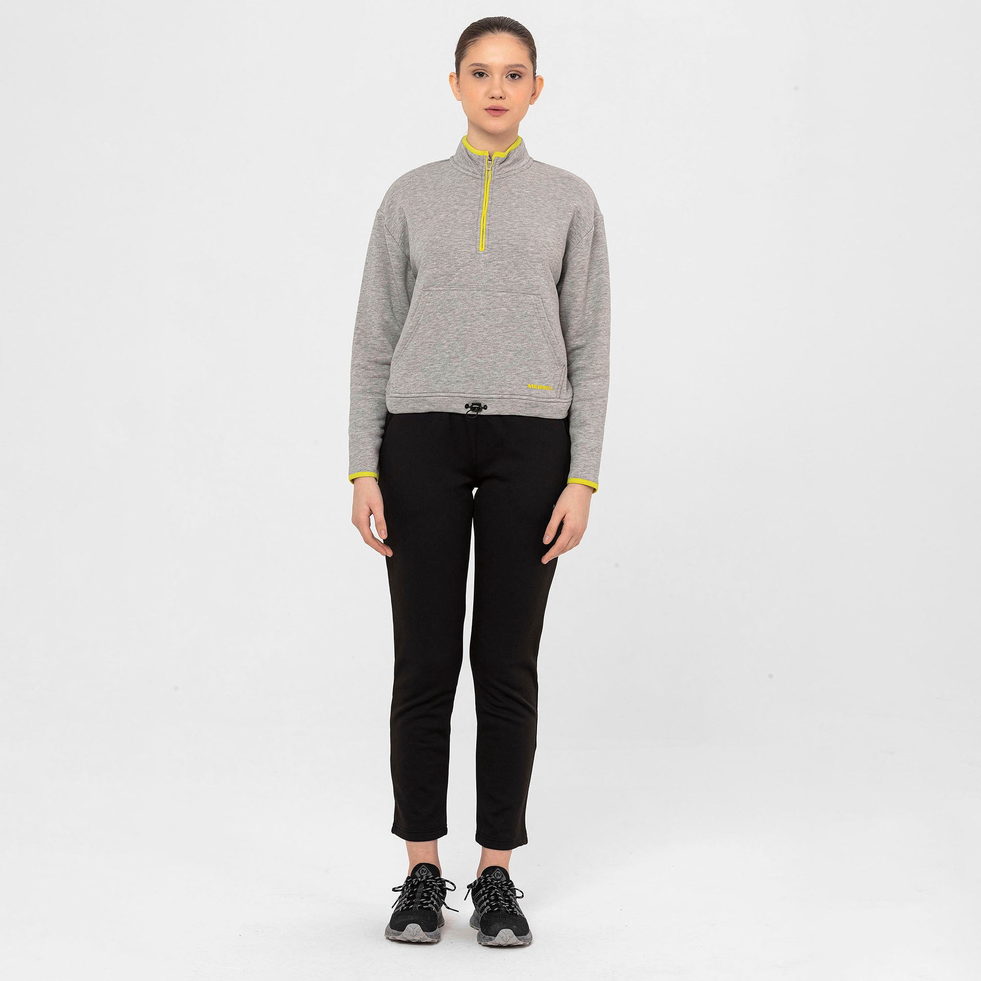 Merrell Kadın Sense Sweatshırt Kadın Grey Marl Sweatshırt-5