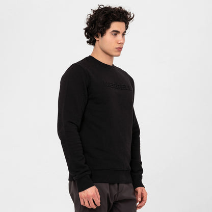 Sımple Erkek Black Sweatshırt-5