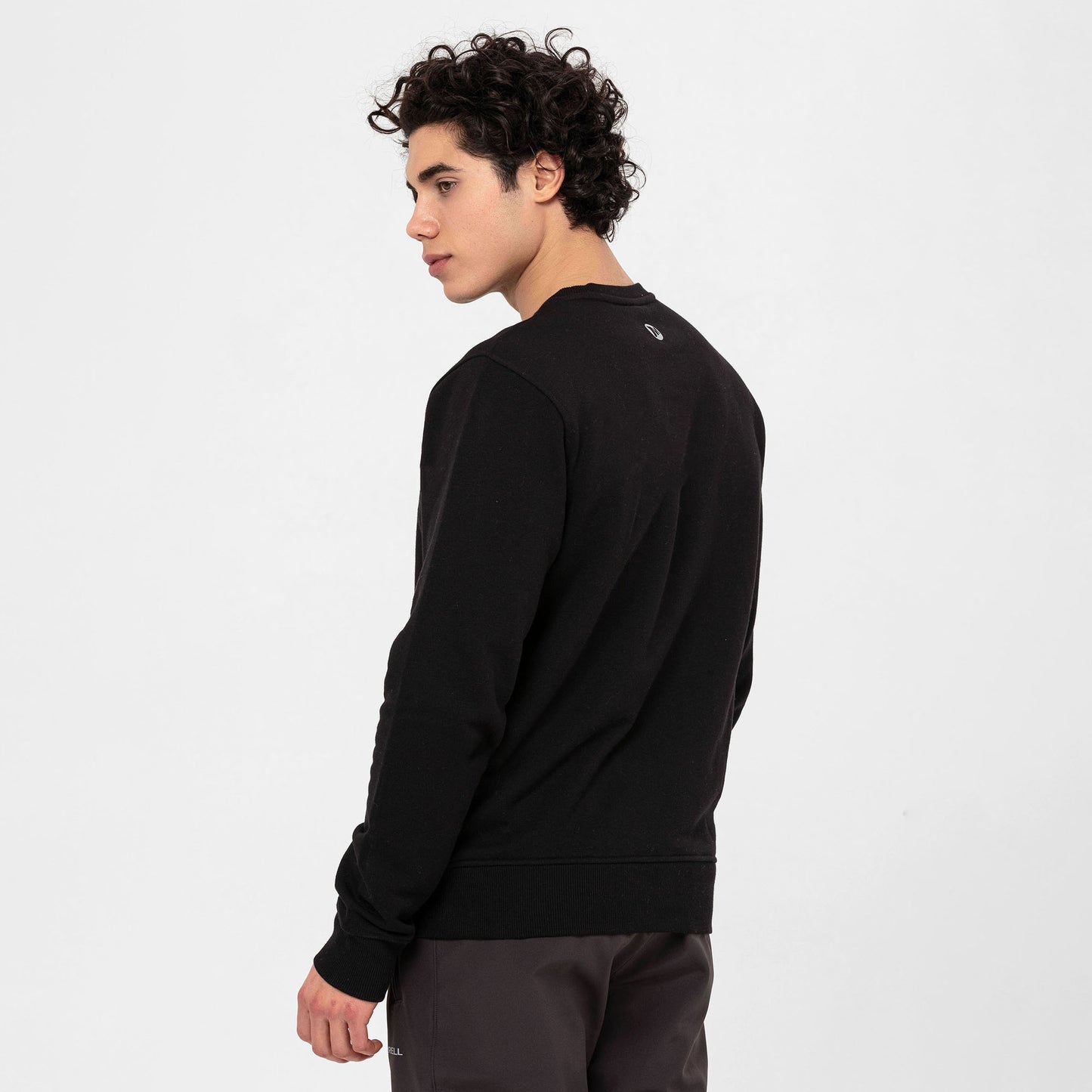 Sımple Erkek Black Sweatshırt-8