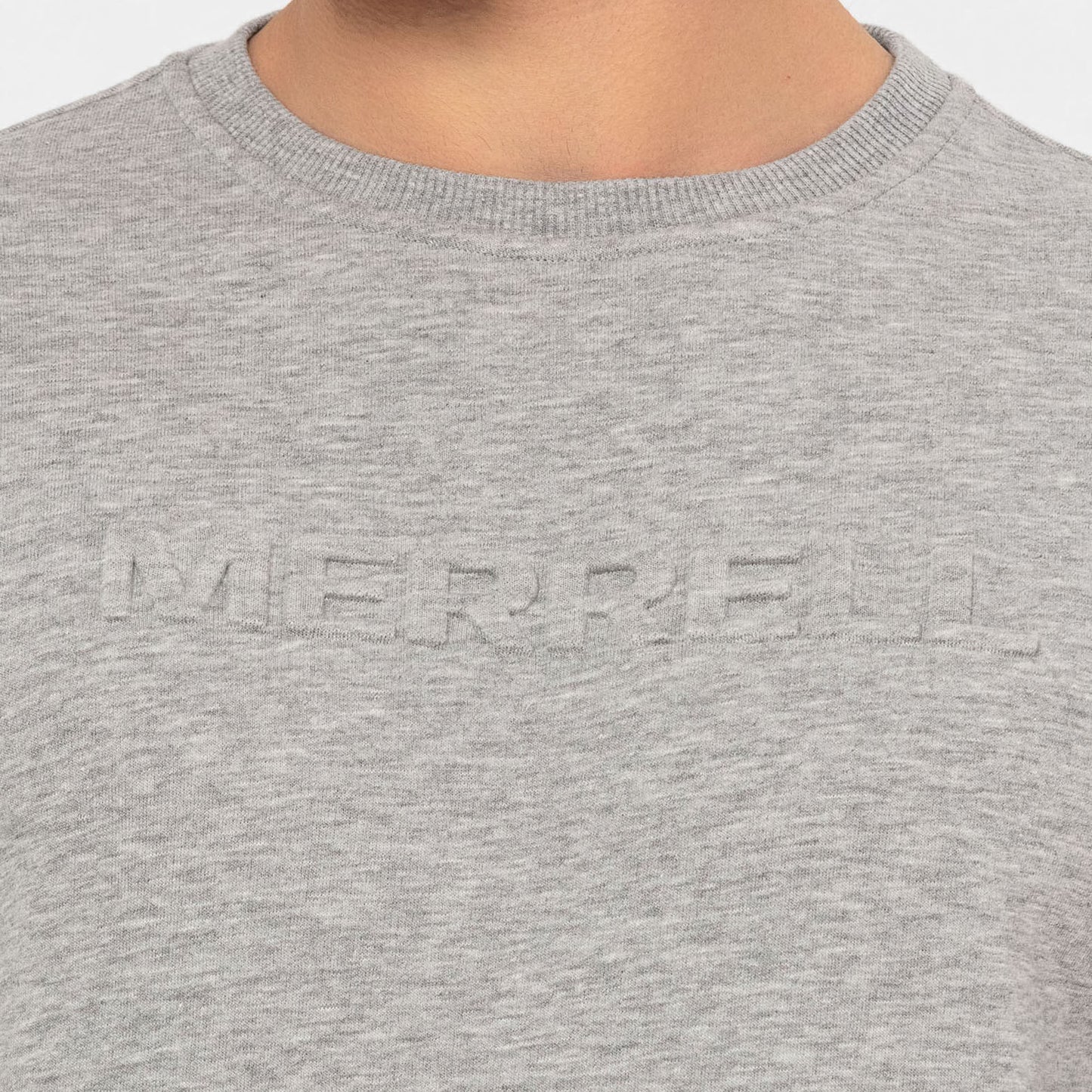 Merrell Erkek Sımple Sweatshırt Erkek Grey Marl Sweatshırt-9