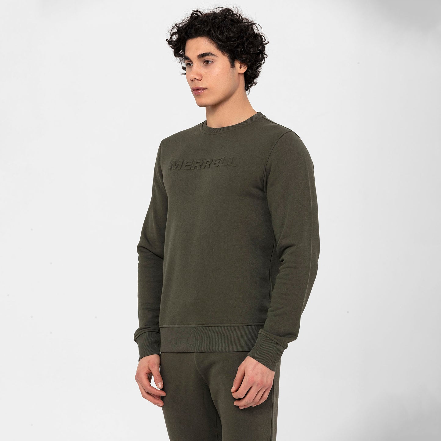 Merrell Erkek Sımple Sweatshırt Erkek Khakı Sweatshırt-5