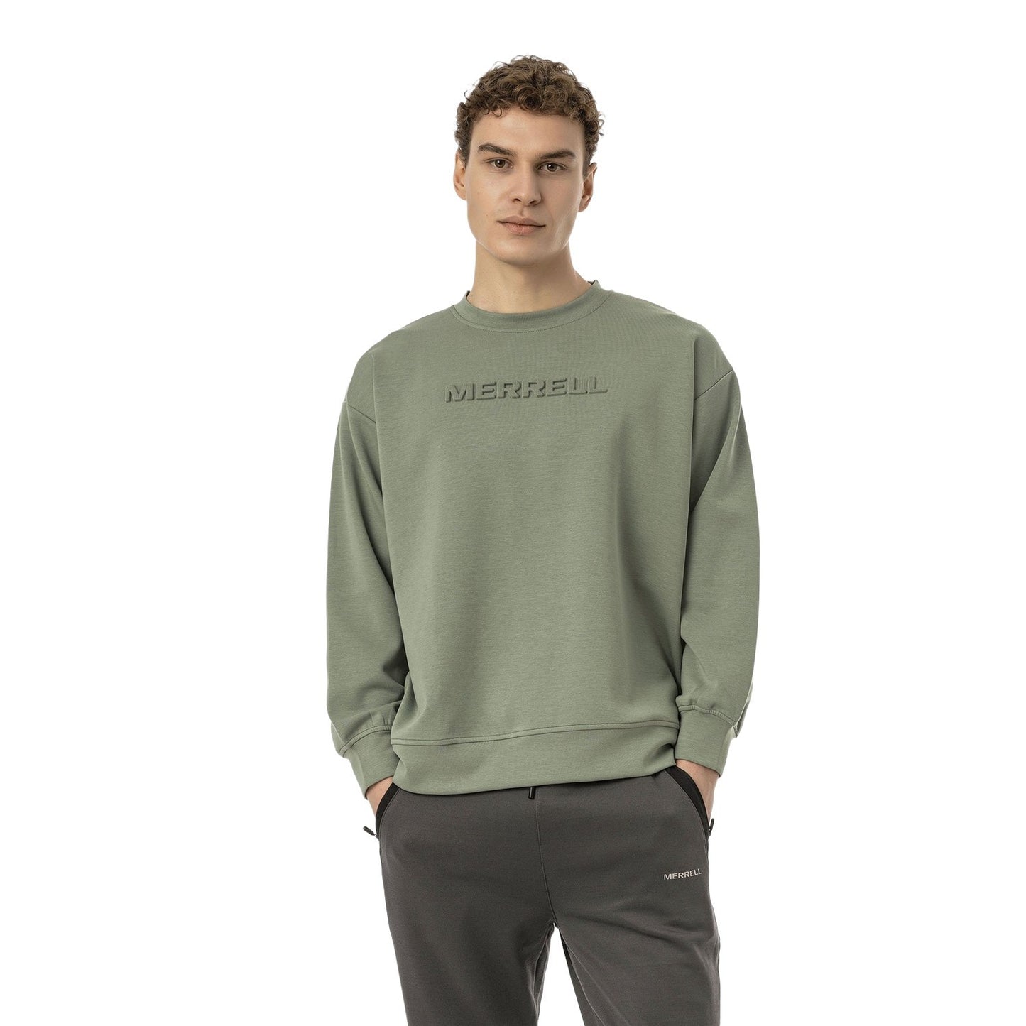 Erkek Simple Sweatshirt-2