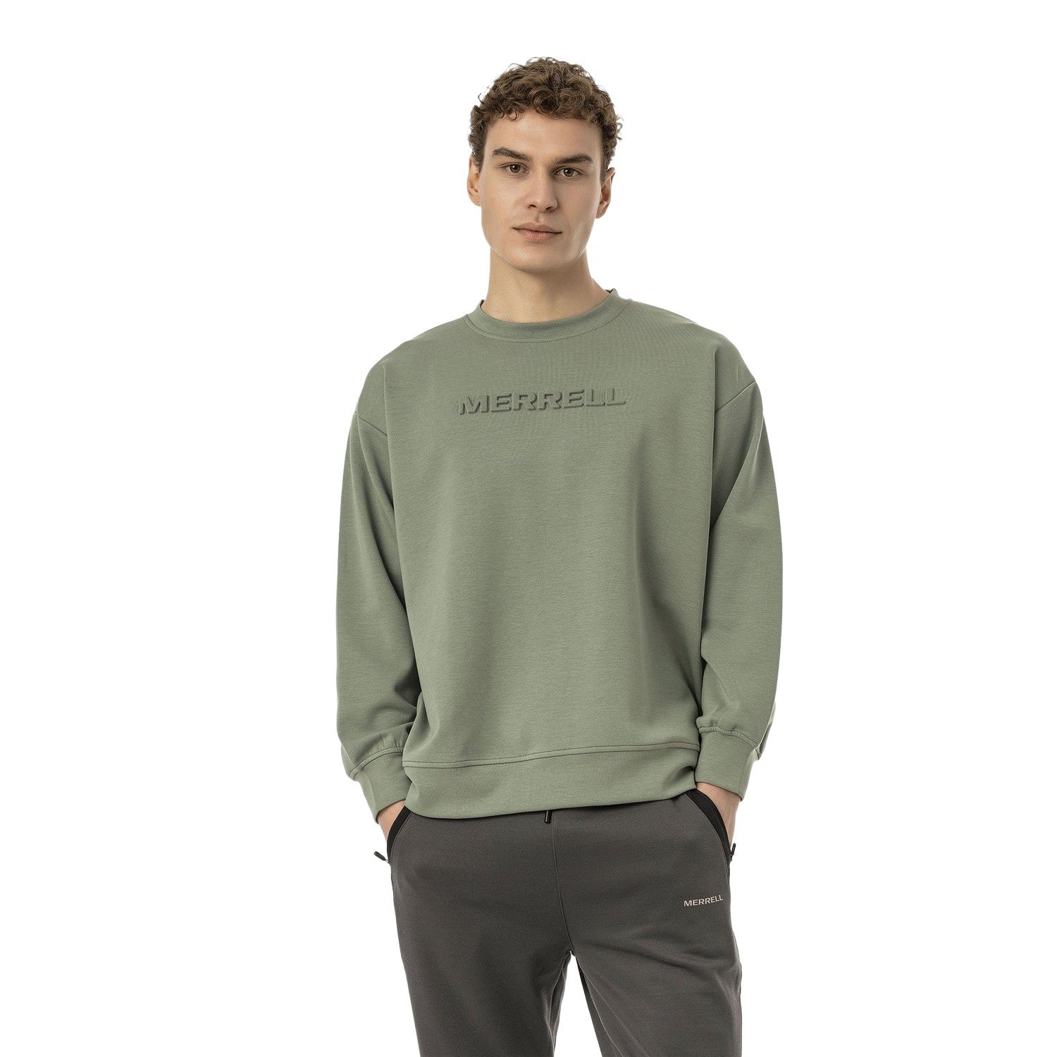 Erkek Simple Sweatshirt-2
