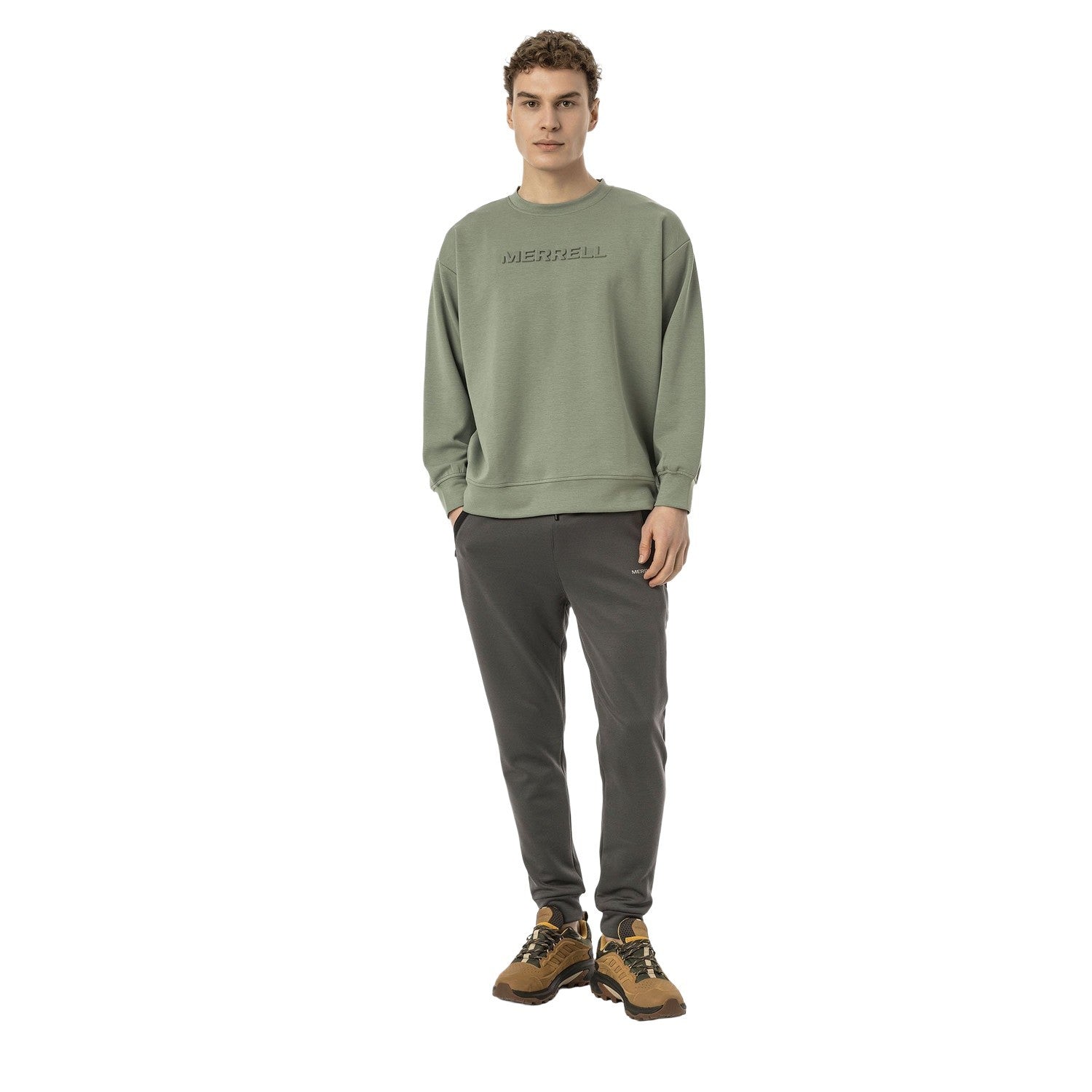 Erkek Simple Sweatshirt-5