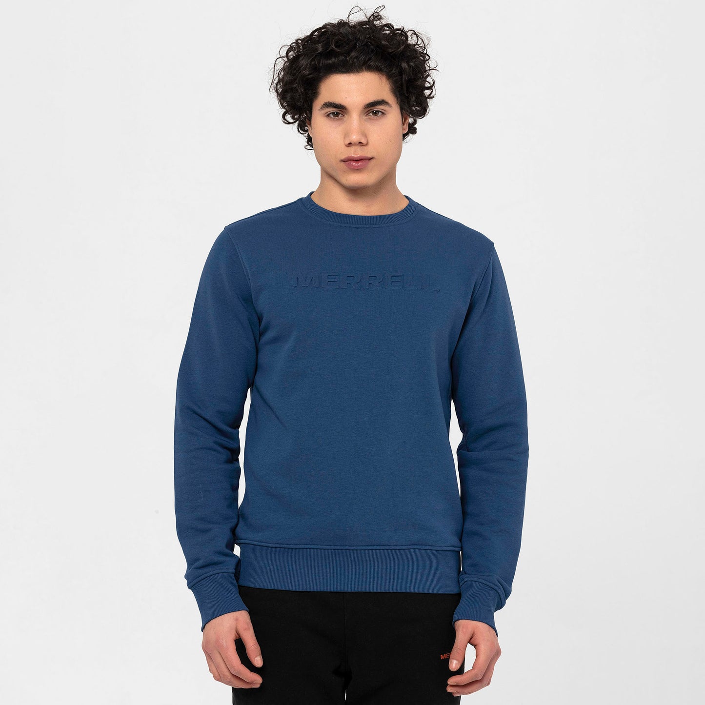 Merrell Erkek Sımple Sweatshırt Erkek Blue Sweatshırt-3