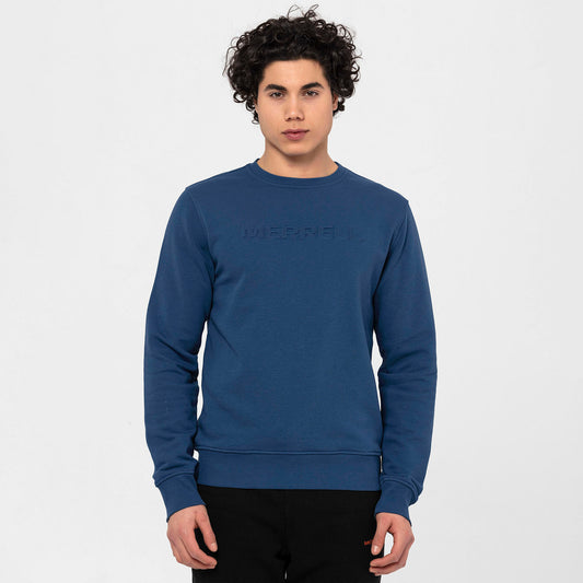 Merrell Erkek Sımple Sweatshırt Erkek Blue Sweatshırt-3
