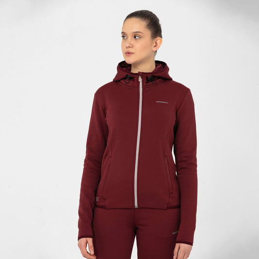 Merrell Kadın Spark Sweatshırt Kadın Crımson Sweatshırt-3