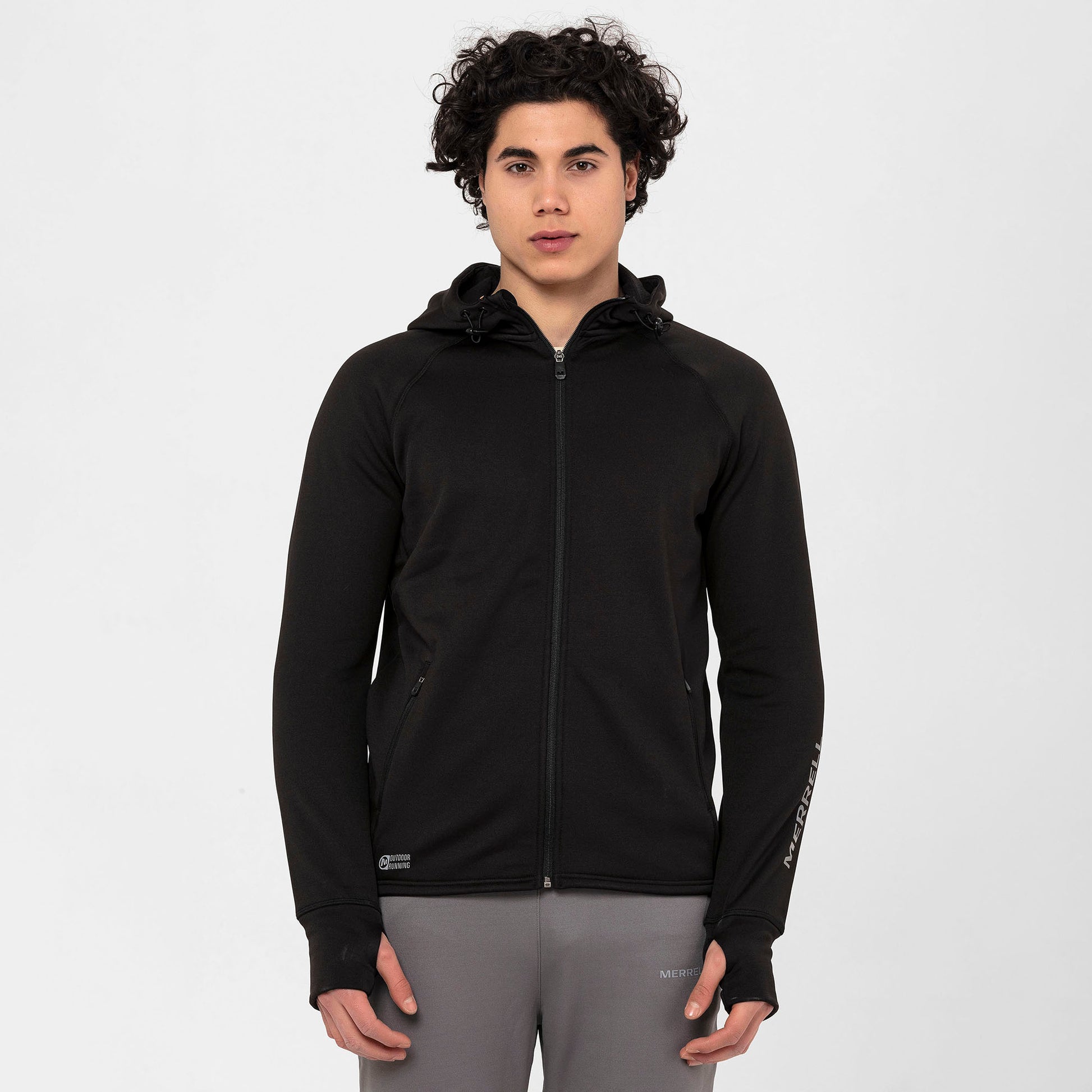 Merrell Erkek Speed Sweatshırt Erkek Black Sweatshırt-3