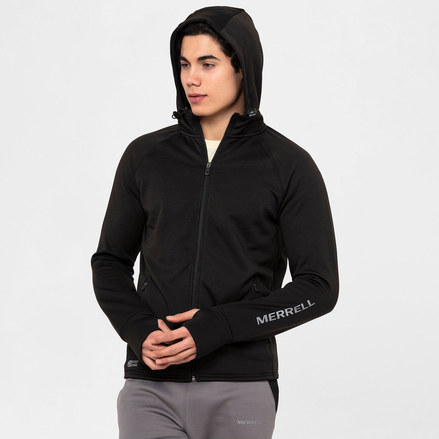 Merrell Erkek Speed Sweatshırt Erkek Black Sweatshırt-5