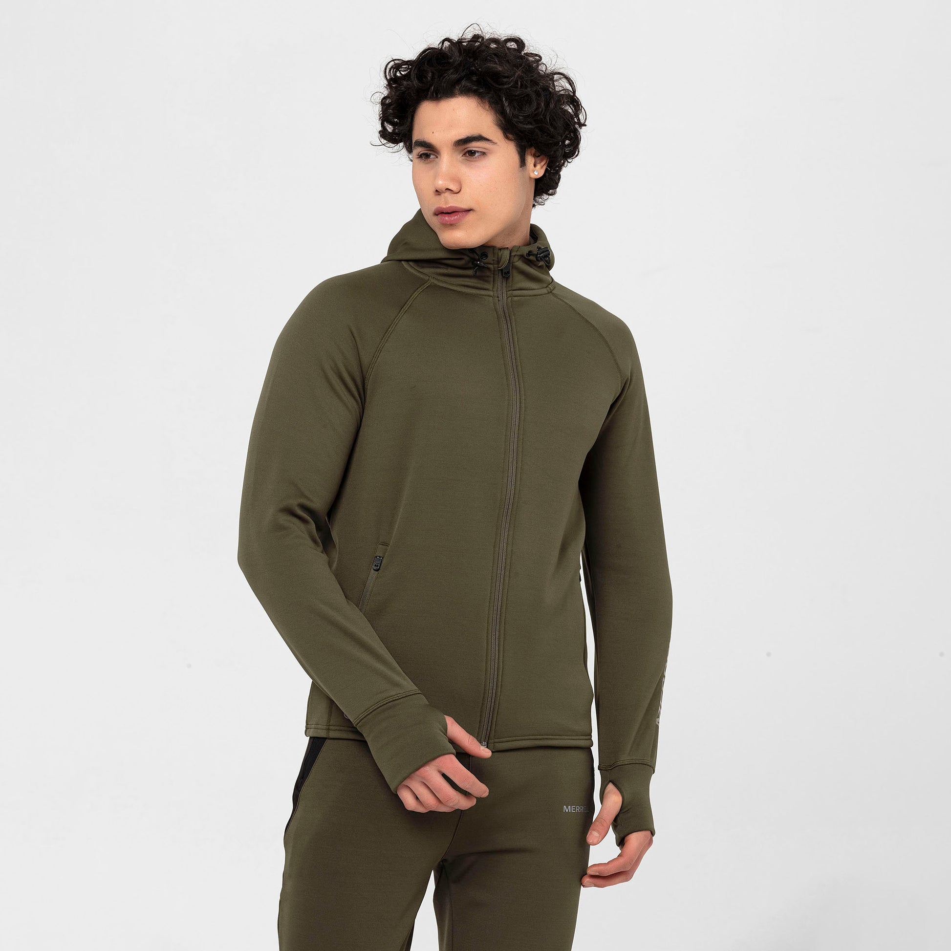 Merrell Erkek Speed Sweatshırt Erkek Khakı Sweatshırt-4