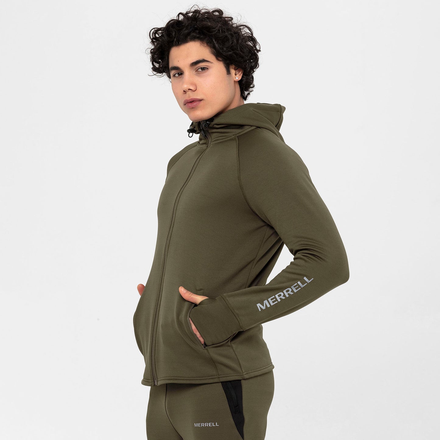 Merrell Erkek Speed Sweatshırt Erkek Khakı Sweatshırt-7