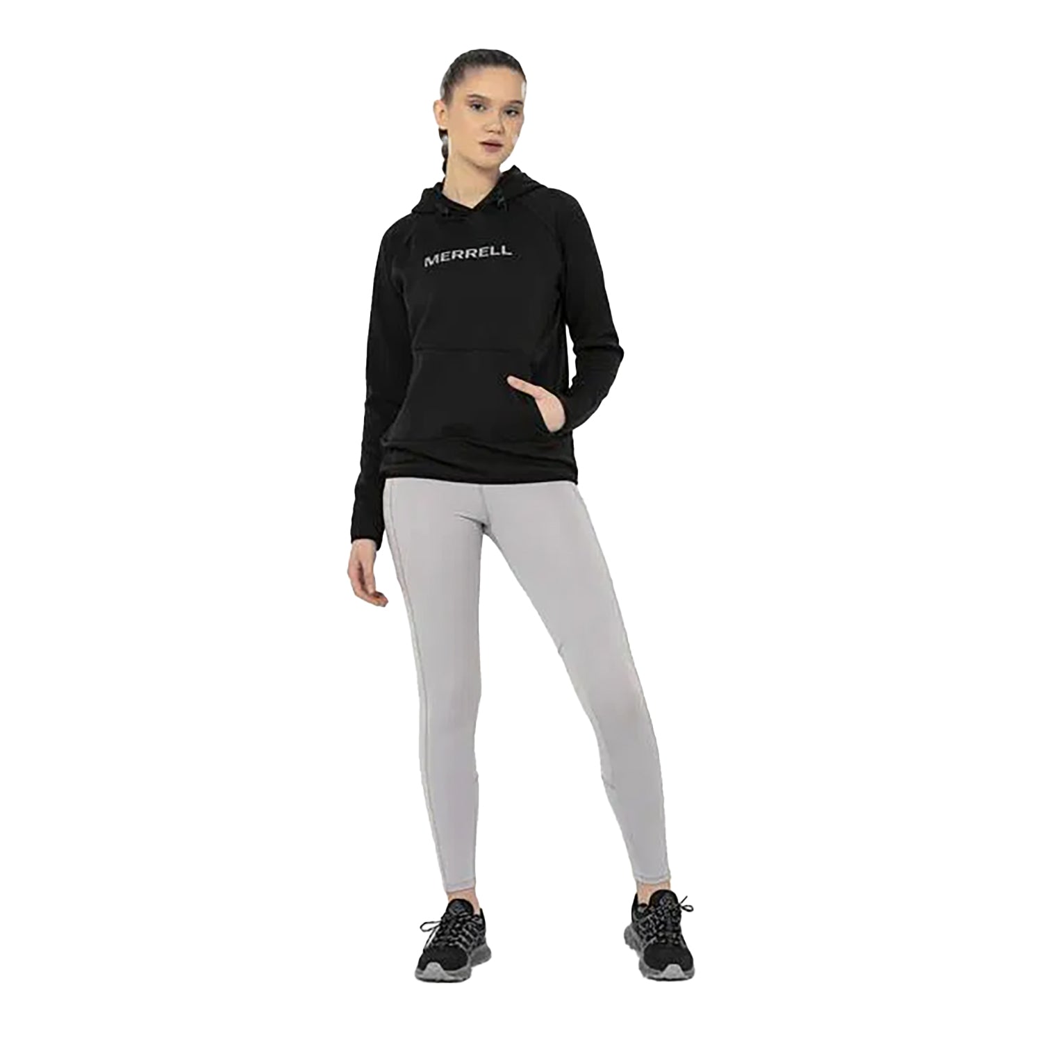 Symone Kadın Black Sweatshırt-4