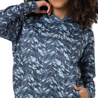 Symone Kadın Marble Blue Sweatshırt-3