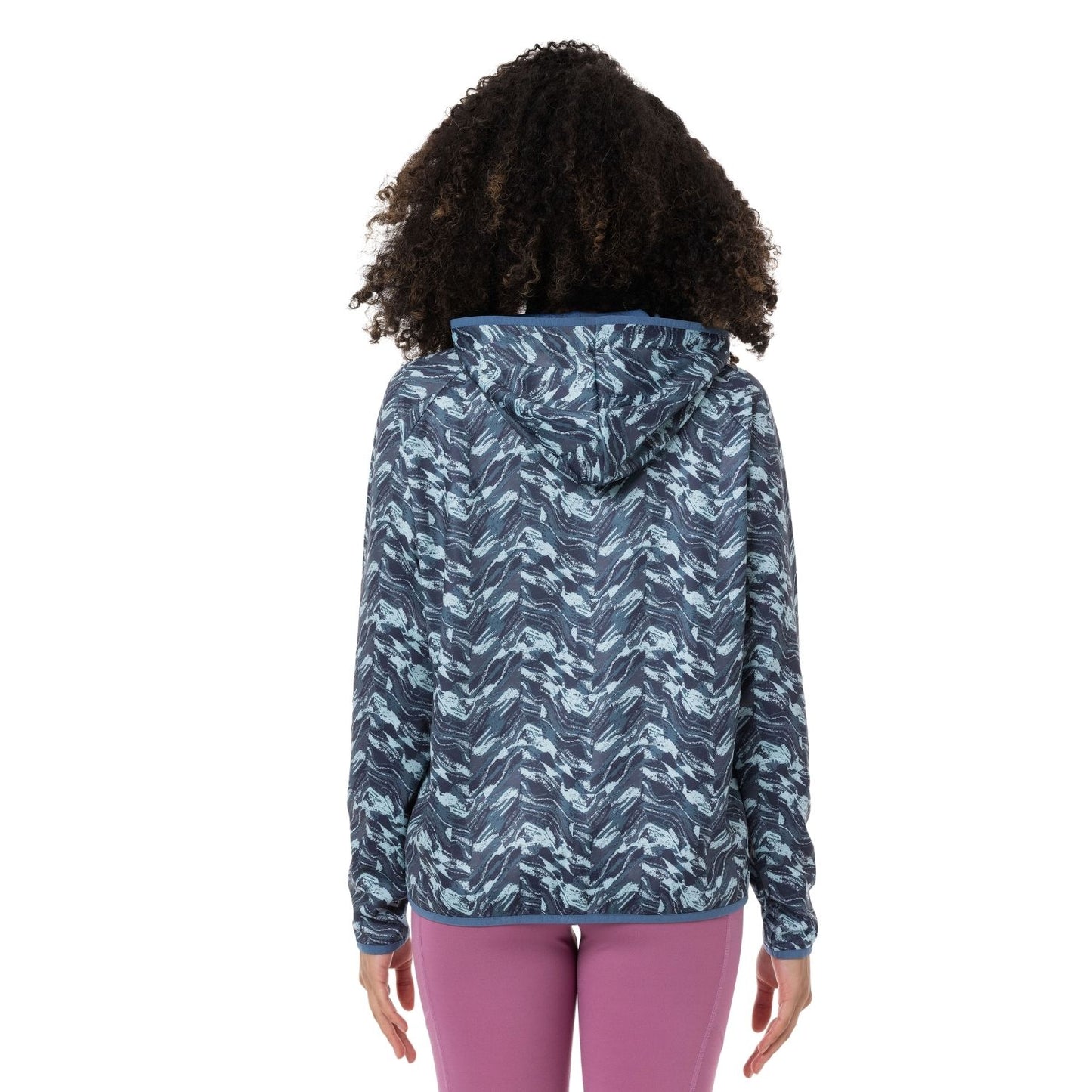 Symone Kadın Marble Blue Sweatshırt-4