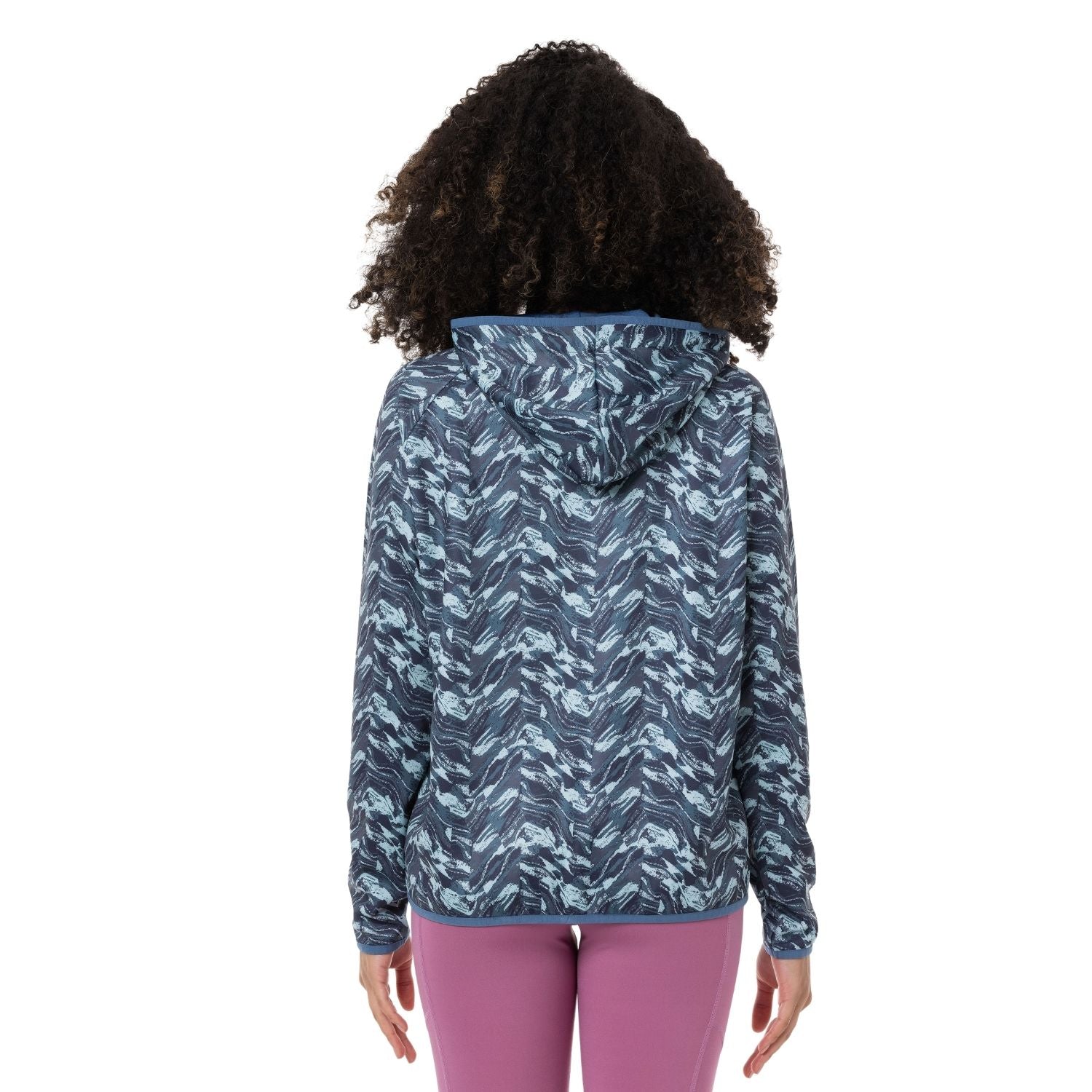 Symone Kadın Marble Blue Sweatshırt-4