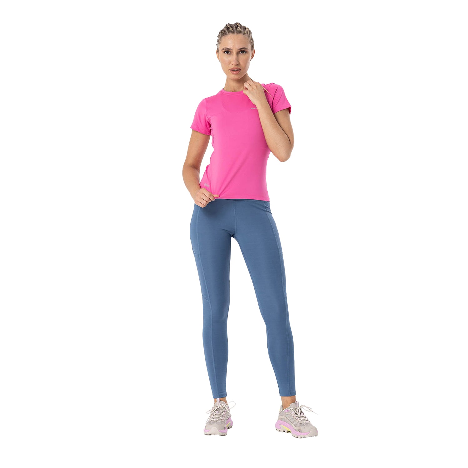 Merrell Kadın Tınt Koşu T-Shırt Kadın Brıght Pınk Koşu T-Shırt-6