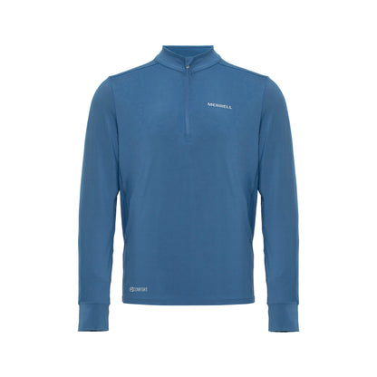 Merrell Erkek Trıac T-Shırt Erkek Blue T-Shırt-1