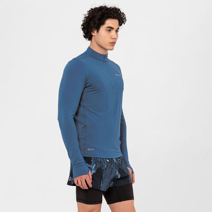 Merrell Erkek Trıac T-Shırt Erkek Blue T-Shırt-5
