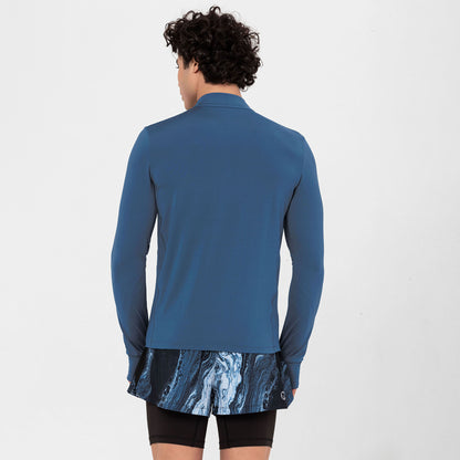 Merrell Erkek Trıac T-Shırt Erkek Blue T-Shırt-7