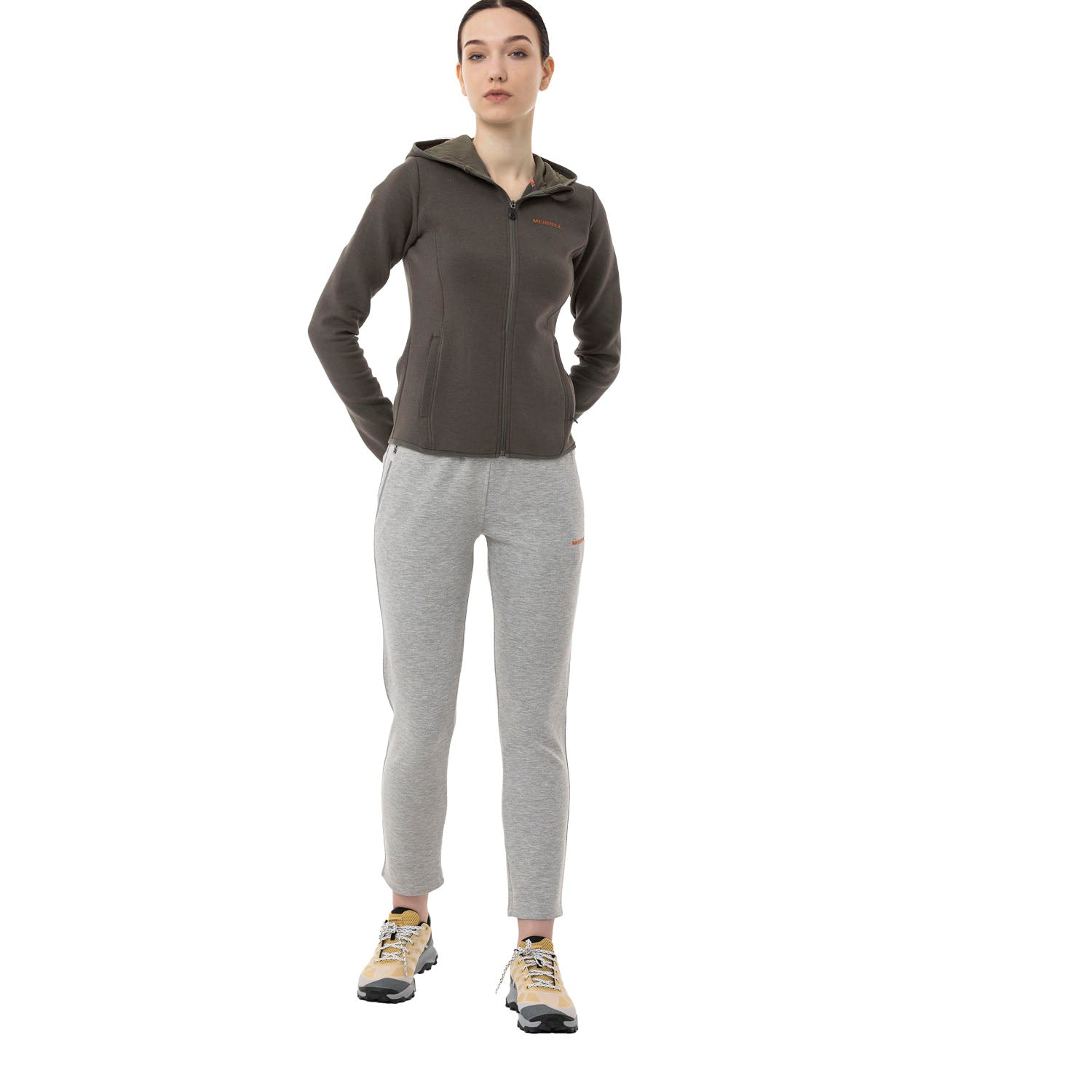 Ease Kadın Grey Marl Eşofman Alt-4