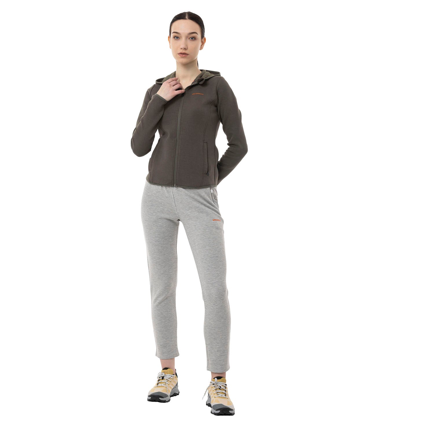Ease Kadın Grey Marl Eşofman Alt-5