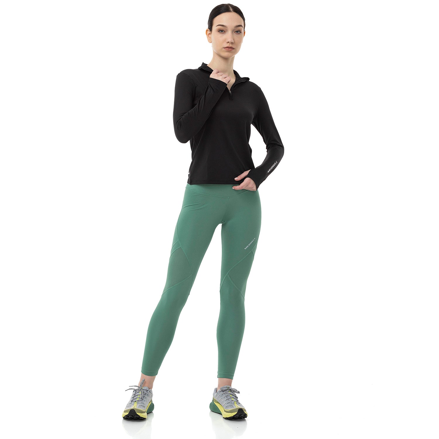 Lıfted 7 Kadın Deep Teal Koşu Tayt-4