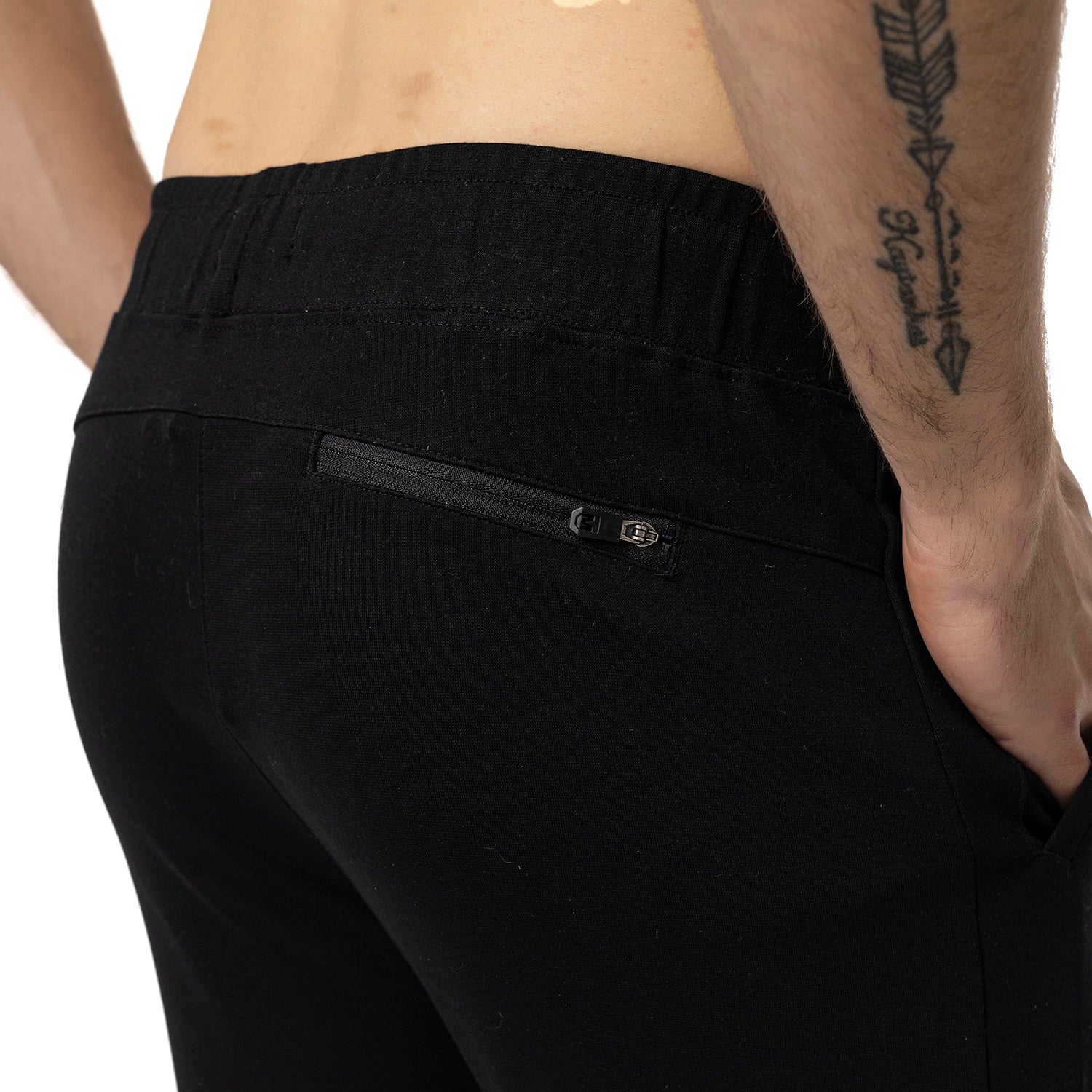 Emıl M Erkek Black Eşofman Alt-3