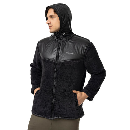 Job M Erkek Black Polar Ceket-6