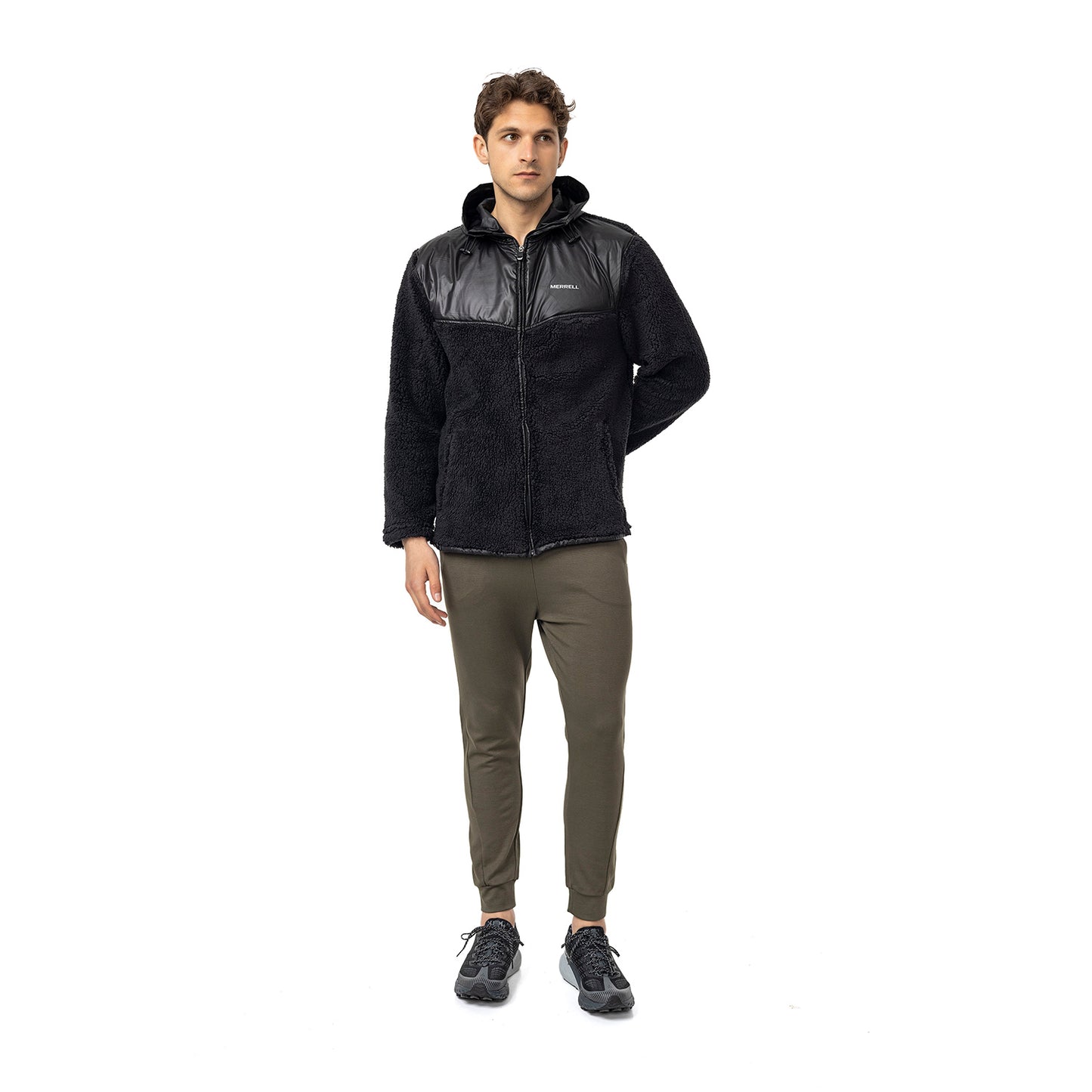 Job M Erkek Black Polar Ceket-7