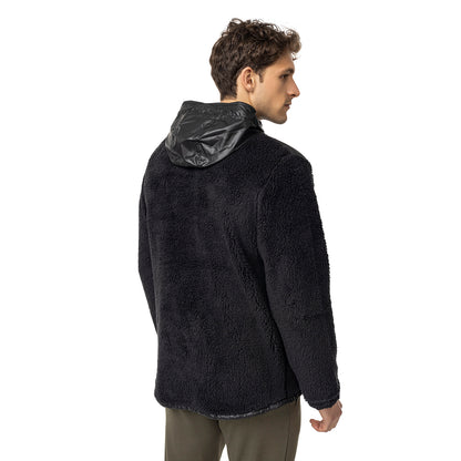 Job M Erkek Black Polar Ceket-8