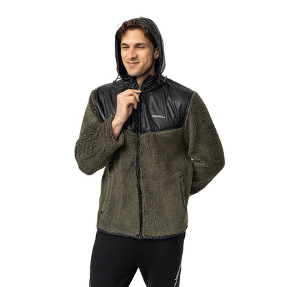 Job M Erkek Dusty Olıve Polar Ceket-2