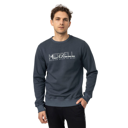 Merrell Erkek Smıth M Sweatshırt Erkek Dark Slate Sweatshırt-2