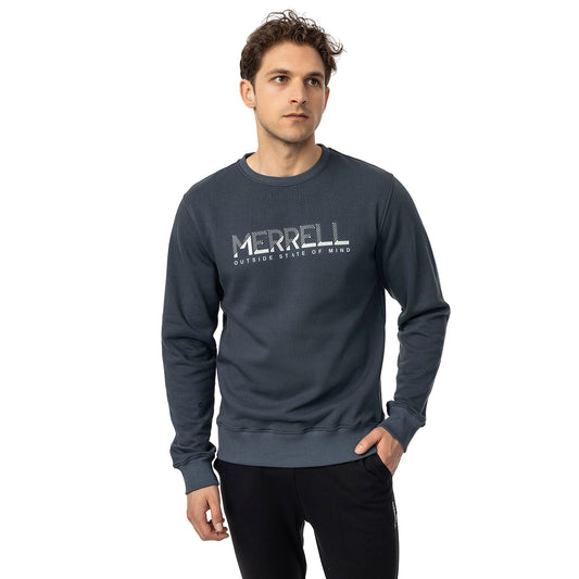 Merrell Erkek Smıth M Sweatshırt Erkek Dark Slate Sweatshırt-3