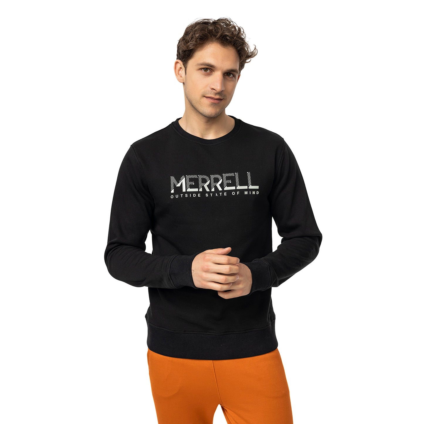 Smıth M Erkek Black Sweatshırt-2
