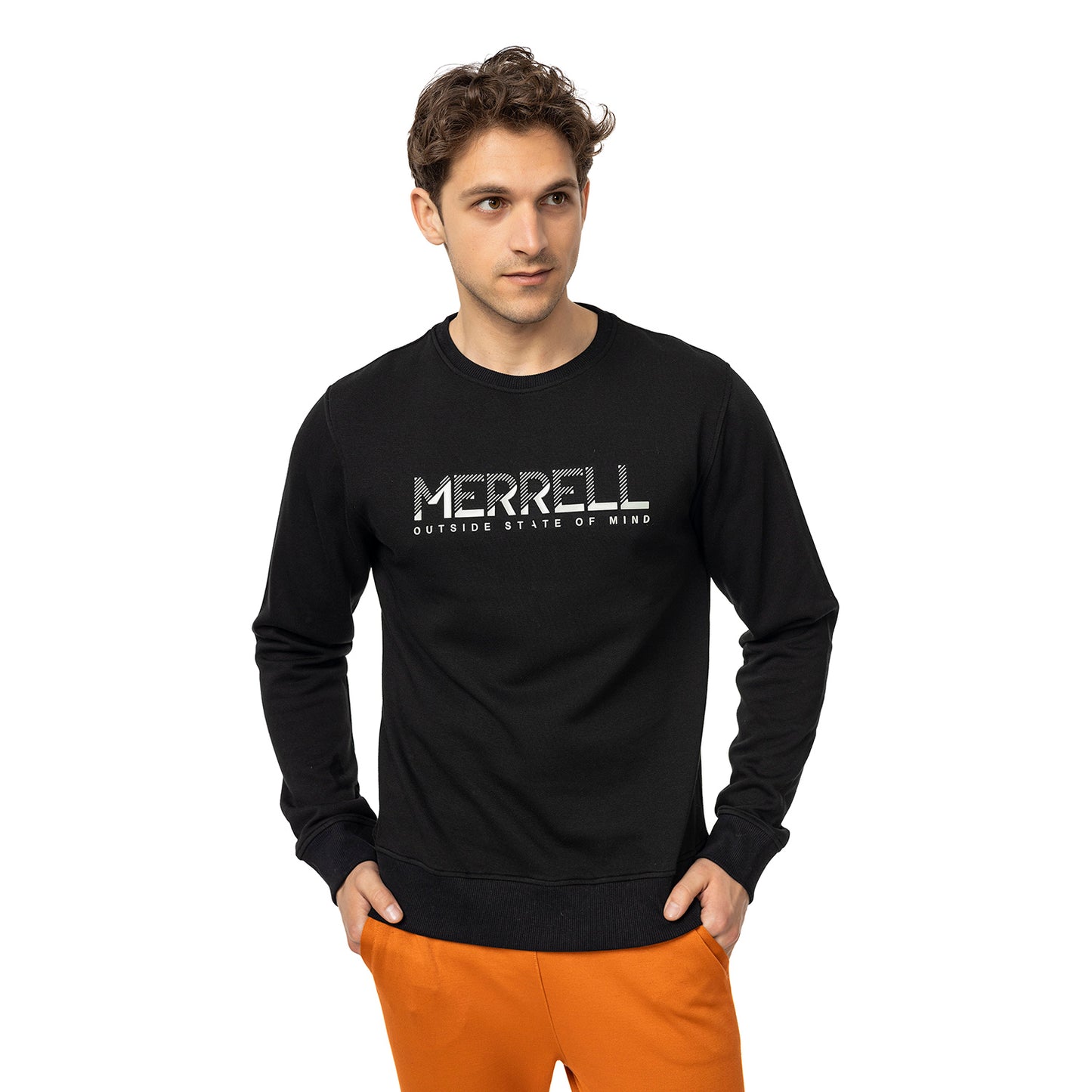 Smıth M Erkek Black Sweatshırt-3