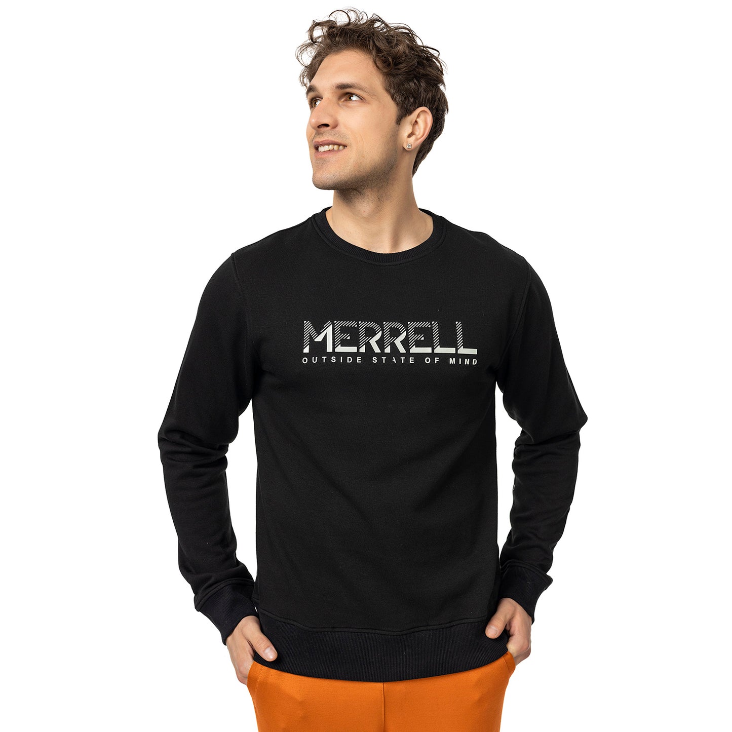 Smıth M Erkek Black Sweatshırt-4