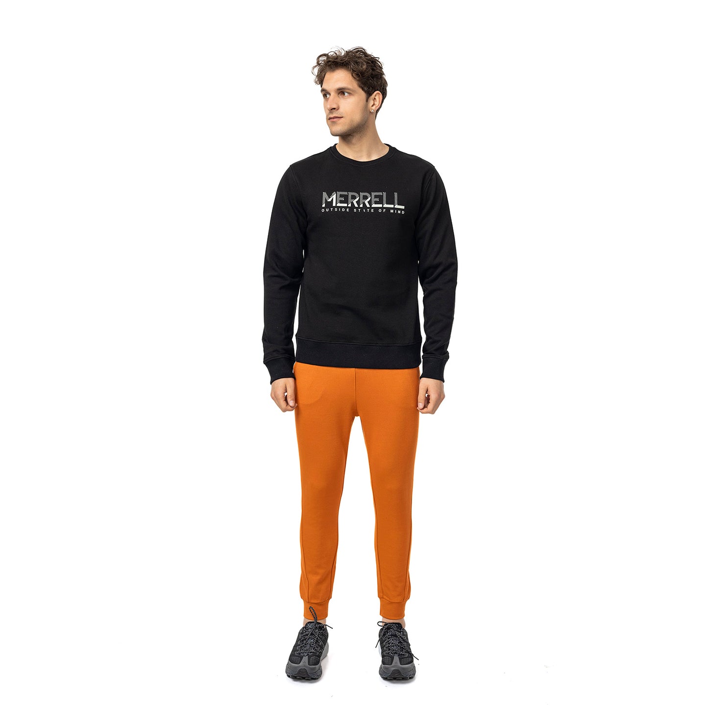 Smıth M Erkek Black Sweatshırt-5