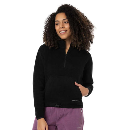 Stamp W Kadın Black Sweatshırt-1