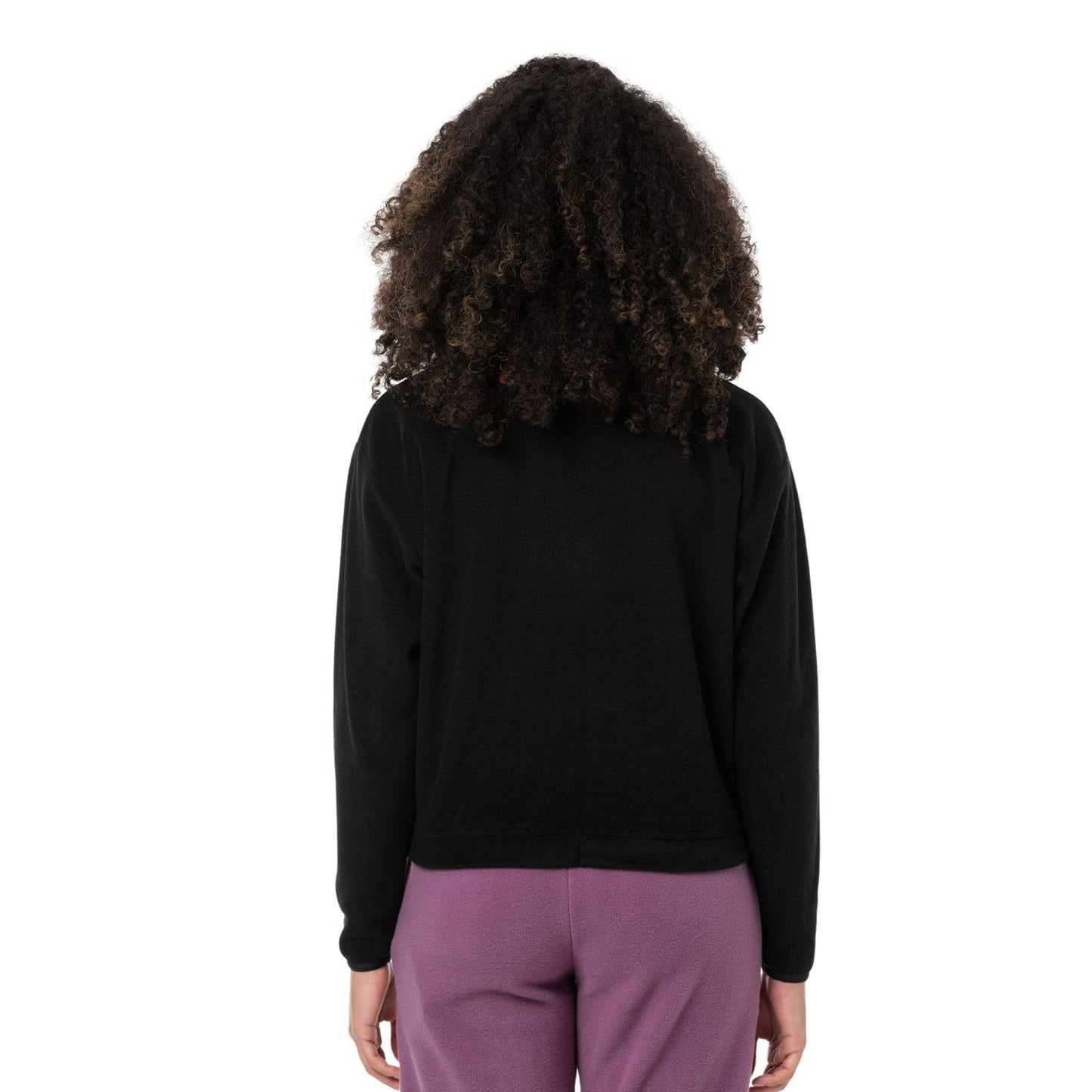 Stamp W Kadın Black Sweatshırt-11